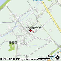 愛媛県西条市小松町北川412周辺の地図