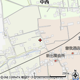 愛媛県西条市安知生74周辺の地図