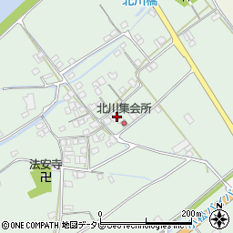 愛媛県西条市小松町北川417周辺の地図