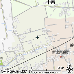 愛媛県西条市安知生38周辺の地図