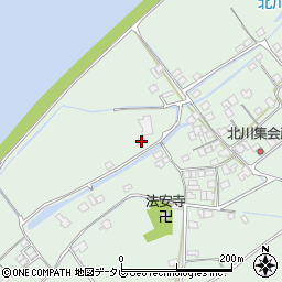 愛媛県西条市小松町北川290周辺の地図
