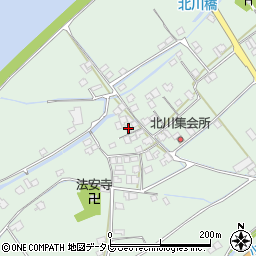 愛媛県西条市小松町北川276周辺の地図