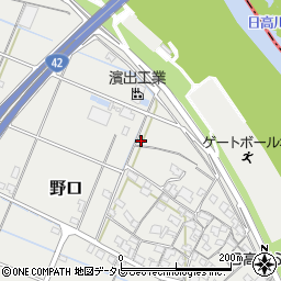 和歌山県御坊市野口1681-3周辺の地図