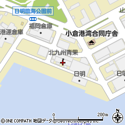 北九州青果周辺の地図