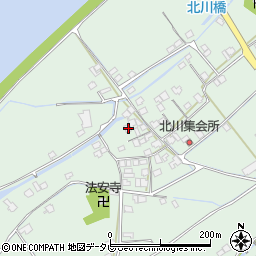 愛媛県西条市小松町北川281周辺の地図