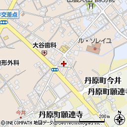 愛媛県西条市丹原町今井411-1周辺の地図