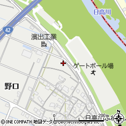 和歌山県御坊市野口1516-1周辺の地図