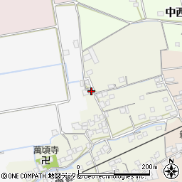 愛媛県西条市安知生447周辺の地図