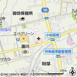 和歌山県御坊市湯川町小松原855周辺の地図