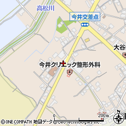 愛媛県西条市丹原町今井107周辺の地図
