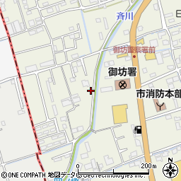 和歌山県御坊市湯川町財部108-4周辺の地図