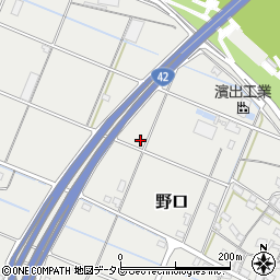 和歌山県御坊市野口1411-8周辺の地図