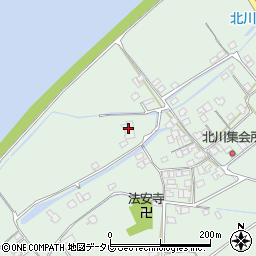 愛媛県西条市小松町北川289周辺の地図