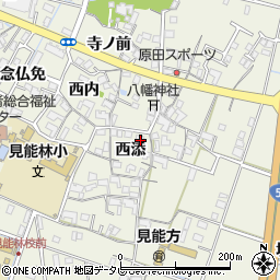 徳島県阿南市見能林町西添28周辺の地図
