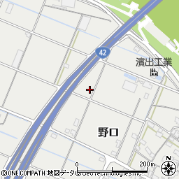 和歌山県御坊市野口1411-7周辺の地図