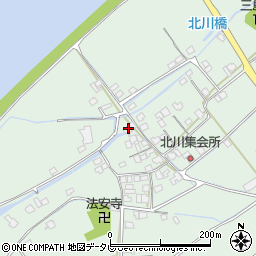 愛媛県西条市小松町北川283周辺の地図