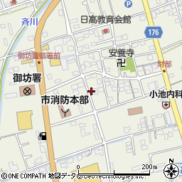 和歌山県御坊市湯川町財部509-1周辺の地図