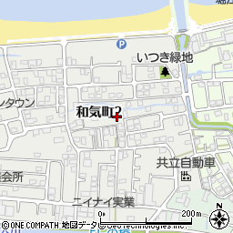 和気松原公園周辺の地図