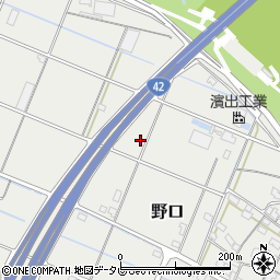 和歌山県御坊市野口1411-10周辺の地図