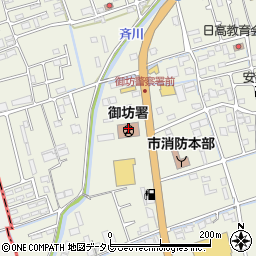 和歌山県交通安全協会（一般財団法人）御坊支部周辺の地図