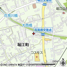 金光教　堀江教会周辺の地図