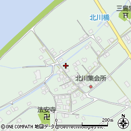 愛媛県西条市小松町北川407周辺の地図