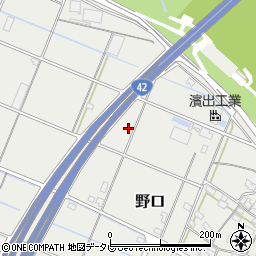 和歌山県御坊市野口1411-4周辺の地図