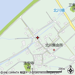 愛媛県西条市小松町北川406周辺の地図