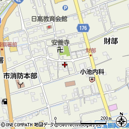 和歌山県御坊市湯川町財部283周辺の地図