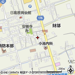 和歌山県御坊市湯川町財部487周辺の地図