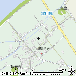 愛媛県西条市小松町北川401周辺の地図