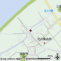 愛媛県西条市小松町北川404周辺の地図