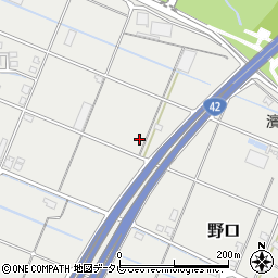 和歌山県御坊市野口1244-3周辺の地図