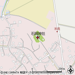 石岡神社周辺の地図