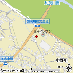 ファミリーマート西条加茂川店周辺の地図