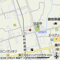 和歌山県御坊市湯川町財部426周辺の地図