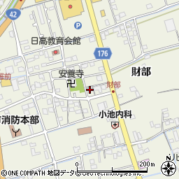 和歌山県御坊市湯川町財部285周辺の地図
