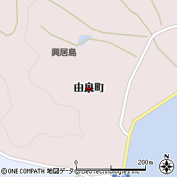 愛媛県松山市由良町周辺の地図