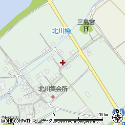 愛媛県西条市小松町北川391周辺の地図