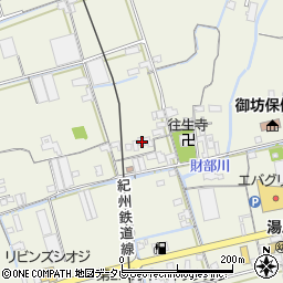 和歌山県御坊市湯川町財部440周辺の地図