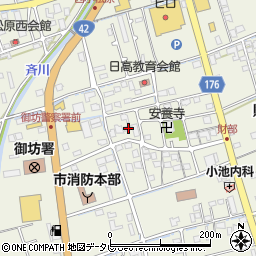 和歌山県御坊市湯川町財部268-1周辺の地図