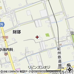 和歌山県御坊市湯川町財部471周辺の地図