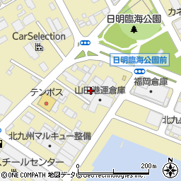 越智産業株式会社　北九州営業所周辺の地図