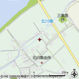 愛媛県西条市小松町北川396周辺の地図