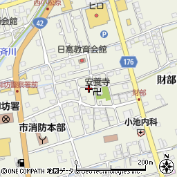 和歌山県御坊市湯川町財部274周辺の地図