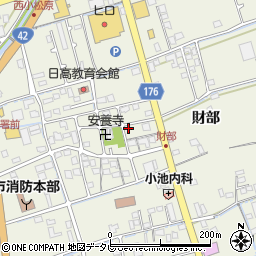 和歌山県御坊市湯川町財部293周辺の地図