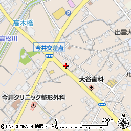愛媛県西条市丹原町今井360-2周辺の地図
