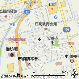 和歌山県御坊市湯川町財部270周辺の地図