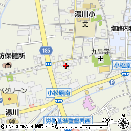 和歌山県御坊市湯川町小松原226周辺の地図