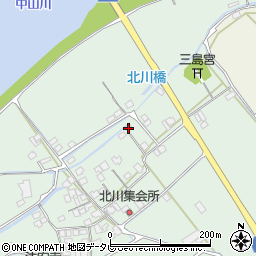愛媛県西条市小松町北川394周辺の地図